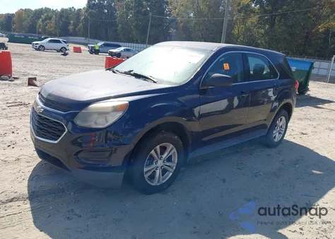 2016 Chevrolet Equinox Ls из США, поврежденный, VIN 2GNALBEKXG1143917